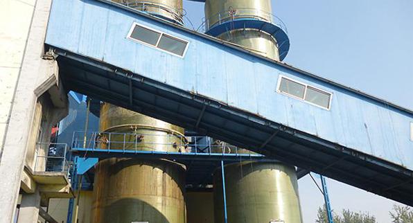 2013年9月完工的电厂脱硫工程DN6000x23000